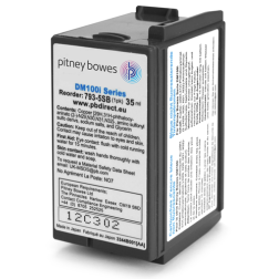 Pitney Bowes PB793 Cartouche originale 793-5BI - Bleu Postal