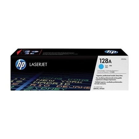 Toner originale Hp CE321A, 128A - Cyan