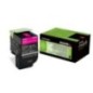 Toner originale Lexmark 80C2HM0 - Magenta