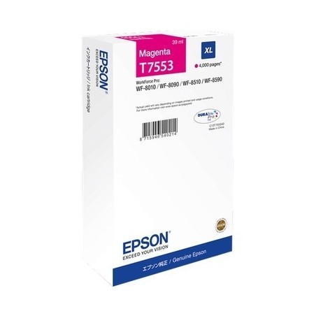 Epson 7553 Cartouche originale C13T755340 - Magenta