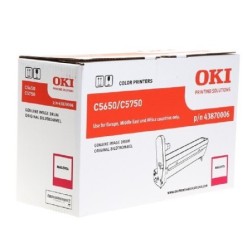 OKI C5650 - Tambour authentique 43870006 - Magenta