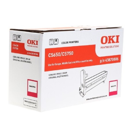 OKI C5650 - Tambour originale 43870006 - Magenta