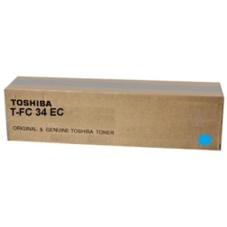 Toner authentique Toshiba TFC34EC - Cyan