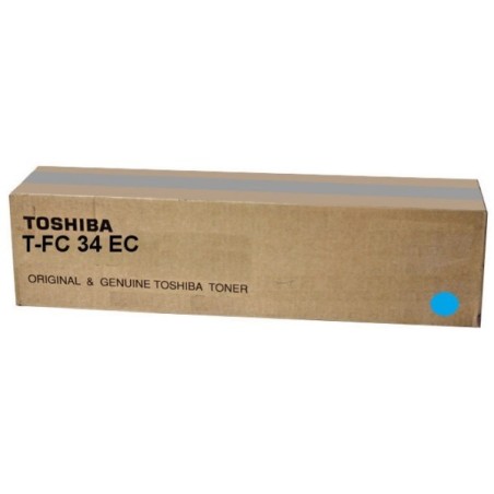 Toner authentique Toshiba TFC34EC - Cyan