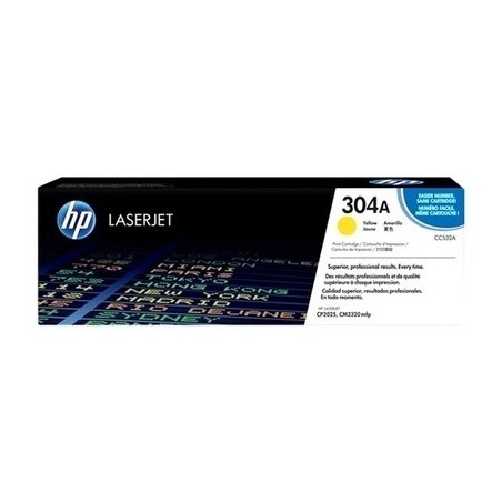 Toner authentique Hp CC532A
