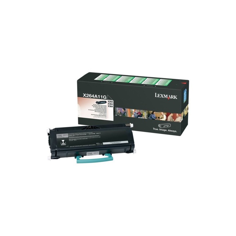 Toner originale Lexmark 0X264A11G - noir