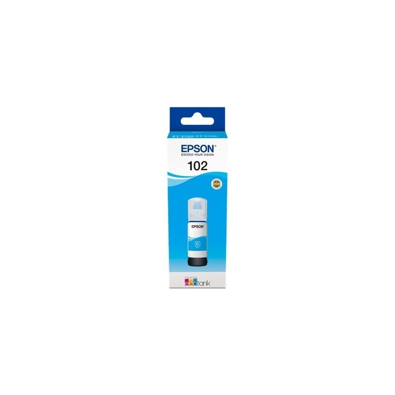 Flacon d'encre originale Epson 102 - Cyan