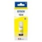 Flacon d'encre originale Epson 104 - Jaune