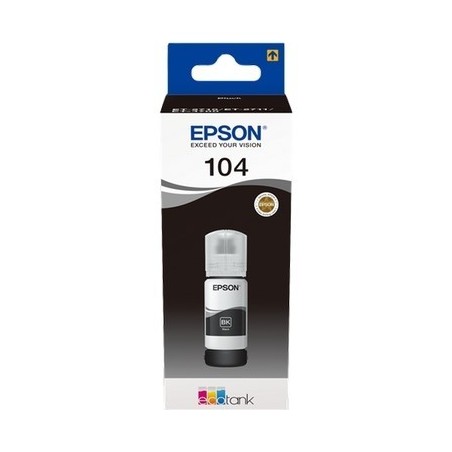 Flacon d'encre originale Epson 104 - noir
