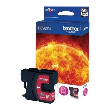 Brother B980M Cartouche originale LC980M - Magenta