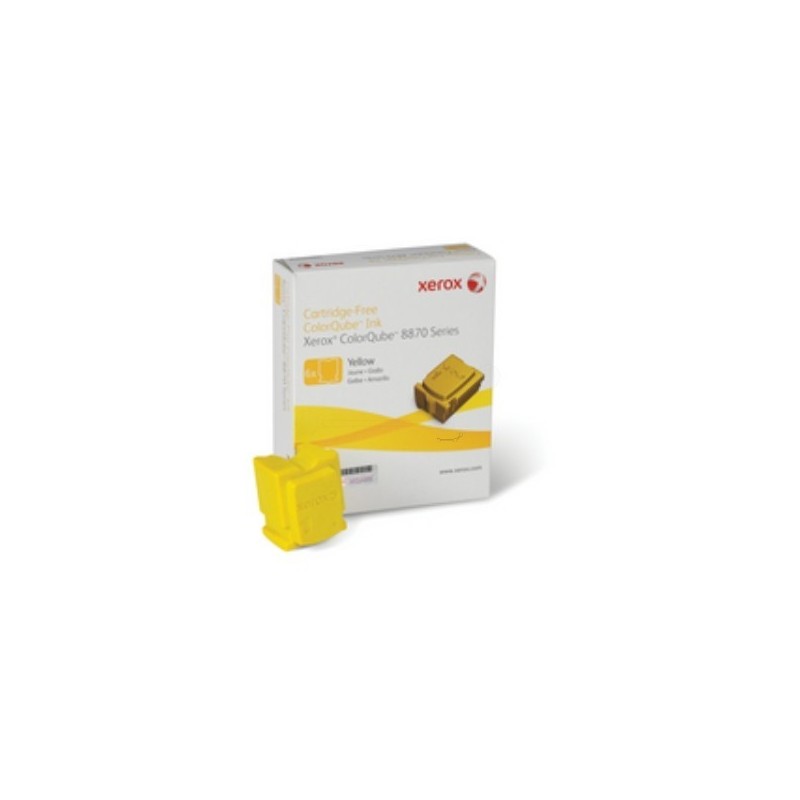 Xerox 8800 - Pack x 6 Encre Solide originale 108R00956 - Yellow