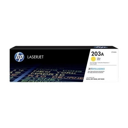 Toner originale Hp CF542A, 203A - Jaune