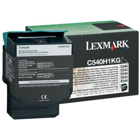 Toner originale Lexmark 0C540H1KG - noir