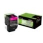 Toner originale Lexmark 80C20M0,T802 - Magenta