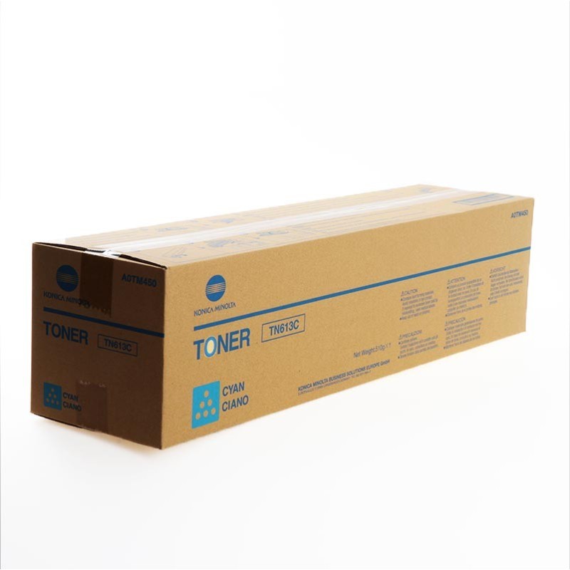 Minolta 613 - Toner originale A0TM450 - Cyan