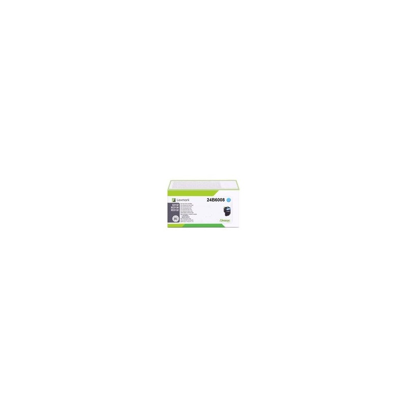 Toner originale Lexmark 24B6008 - Cyan