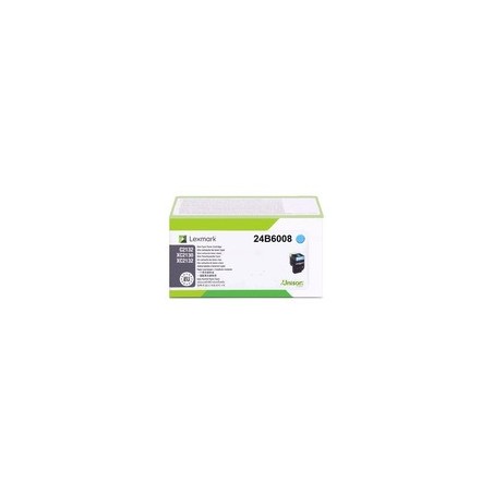 Toner originale Lexmark 24B6008 - Cyan