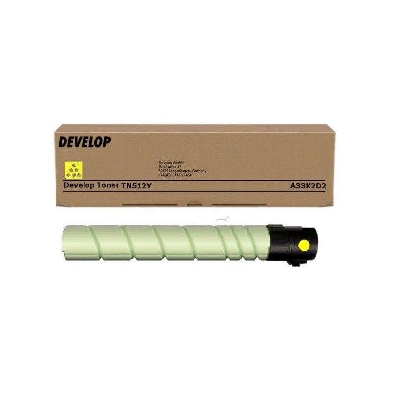 Toner originale Develop A33K2D2 - Jaune