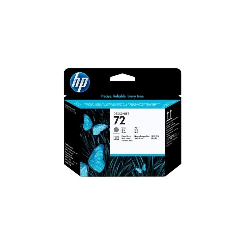 hp 72BGY Pack x 2 originale C9380A