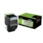 Toner originale Lexmark 80C2SK0 - noir