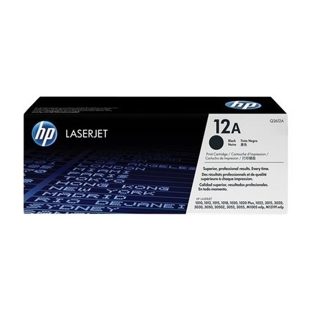 Toner originale Hp Q2612 - noir