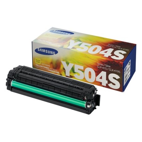 Toner authentique Samsung CLTY504SELS - Jaune