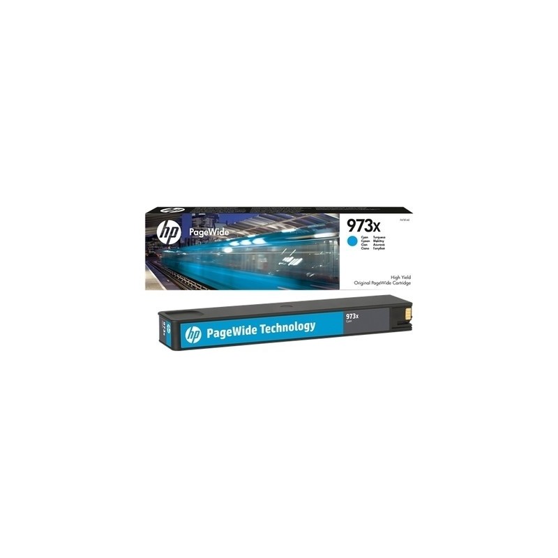 hp 973 XL C Cartouche originale F6T81AE - Cyan