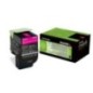 Toner originale Lexmark 80C2XM0 - Magenta