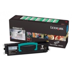 Toner authentique Lexmark E250A11E - noir