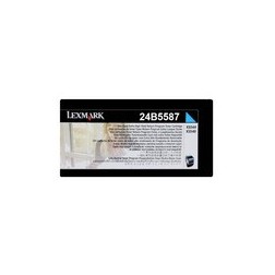 Toner authentique Lexmark 24B5587 - Cyan