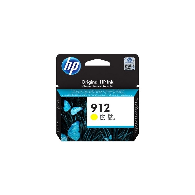 hp 912 Y Cartouche originale 3YL79AE - Jaune