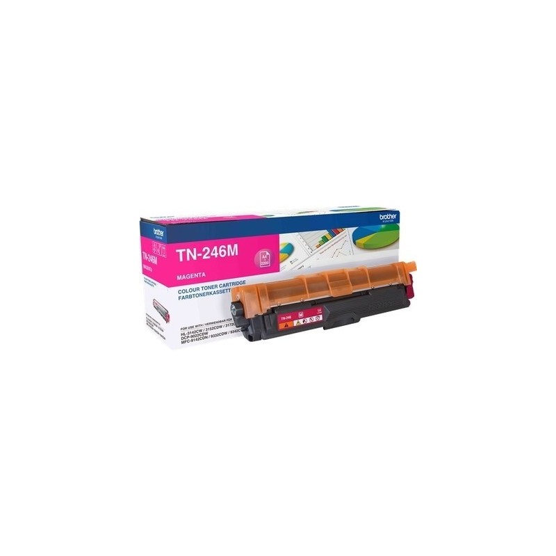 Brother TN-246M - Toner originale TN-246 - Magenta