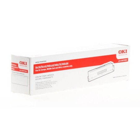 OKI C420 - Toner authentique 43979202 - Black