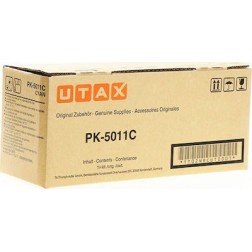 Triumph Adler 5011 - Toner authentique PK5011C - Cyan