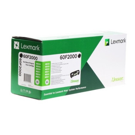Toner originale Lexmark 60F2000 - noir