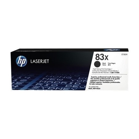 Toner originale Hp CF283X, 83X - noir