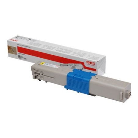 Toner originale Oki 44973533 - Jaune