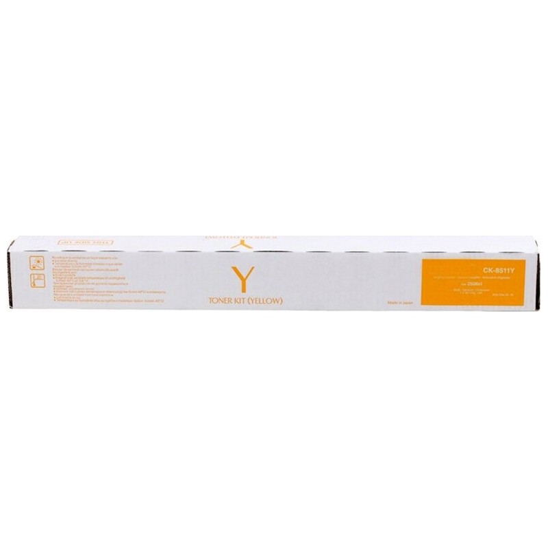 Toner originale Triumph Adler CK8511Y - Jaune