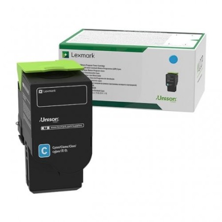 Lexmark 332H - Toner originale RETURN C332HC0 - Cyan