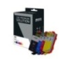hp 903 XL B/CL Pack x 4 compatible avec 3HZ51AE - Noir Cyan Magenta Jaune