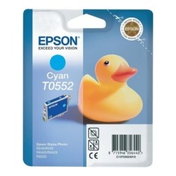 Epson E552 Cartouche authentique C13T05524010 - Cyan