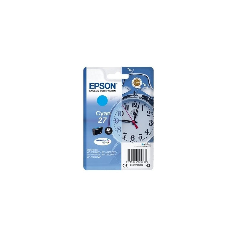 Epson T2702 Cartouche originale T270240 - Cyan