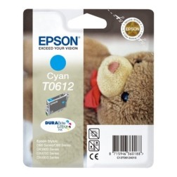 Epson E612 Cartouche authentique C13T06124010 - Cyan