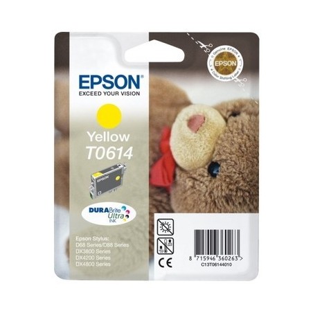 Epson 614 Cartouche originale C13T06144010 - Jaune