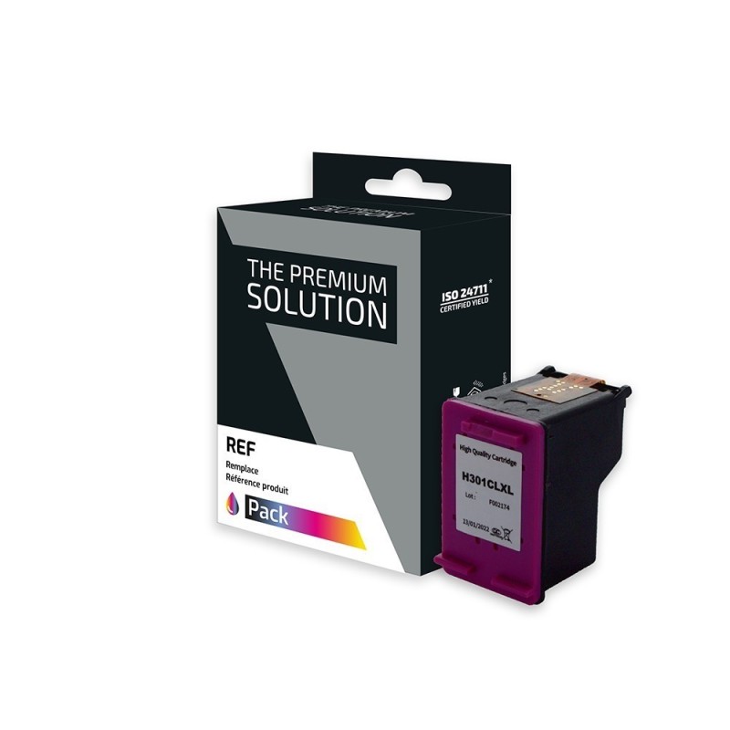 hp 301 XL Cartouche compatible avec CH564EE - Tricolor