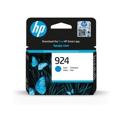hp H924 - cartouche jet d'encre authentique 4K0U3NE - Cyan