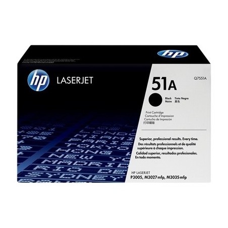Toner originale Hp Q7551A - Noir