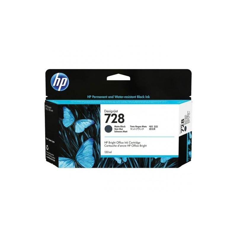 hp U728MB Cartouche originale 3WX25A - Noir Mat