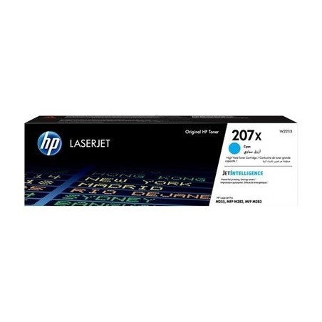 Toner originale Hp W2211X, 207X - Cyan