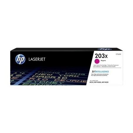 Toner originale Hp CF543X, 203X - Magenta